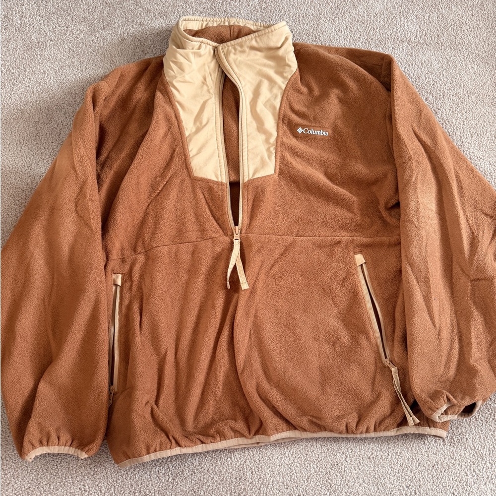 Columbia fleece half zip